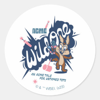 Baby WILE E. COYOTE™ - Wild One Ronde Sticker