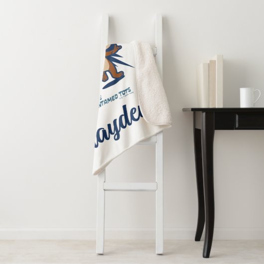 Baby WILE E. COYOTE™ - Wild One Sherpa Deken (In situ)