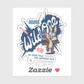 Baby WILE E. COYOTE™ - Wild One Sticker (Vel)