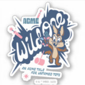 Baby WILE E. COYOTE™ - Wild One Sticker (Voorkant)