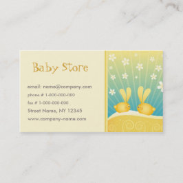 Baby Winkelkaarttemplate Visitekaartje