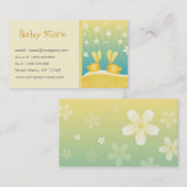 Baby Winkelkaarttemplate Visitekaartje (Voorkant / Achterkant)