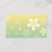 Baby Winkelkaarttemplate Visitekaartje (Achterkant)