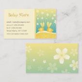 Baby Winkelkaarttemplate Visitekaartje (Voorkant / Achterkant)