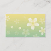 Baby Winkelkaarttemplate Visitekaartje (Achterkant)