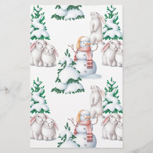 Baby | Winterspelen Baby shower (Achterkant)