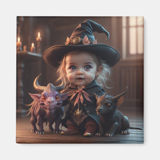 Baby Witch en Haar Chimera Magneet