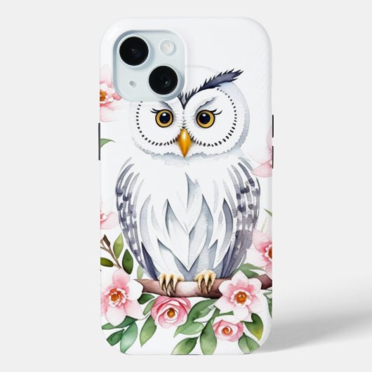 Baby Witte Uil Case-Mate iPhone Case (Achterkant)