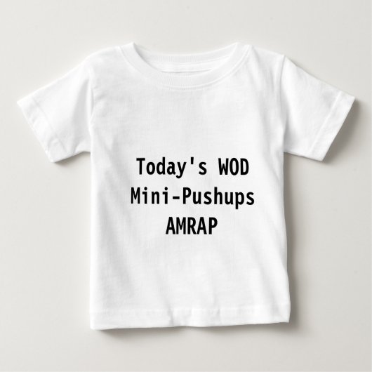 Baby WOD: Mini-Pushups (Voorkant)