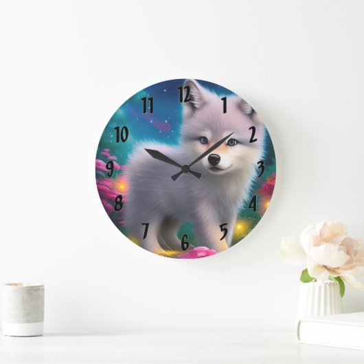 Baby Wolf Grote Klok (Huis)