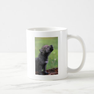 Baby Wolf Howls Koffiemok