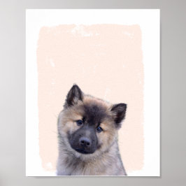 Baby wolf kamer print