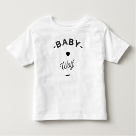 Baby wolf kinder shirts