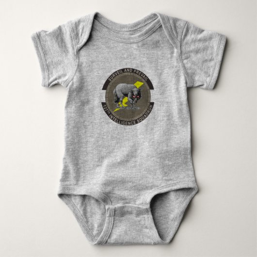 Baby Wolf Morale Onsie Romper (Voorkant)