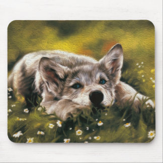 Baby Wolf Mousepad Muismat