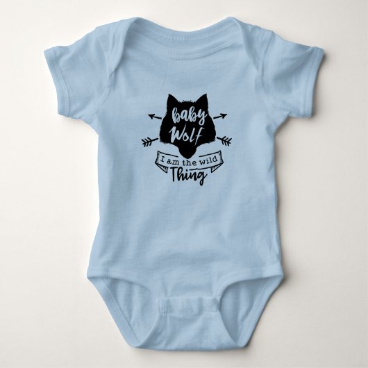 Baby Wolf Romper (Voorkant)