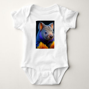 Baby wombat romper