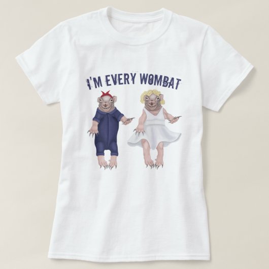 Baby Wombat T-Shirt (Design voorkant)