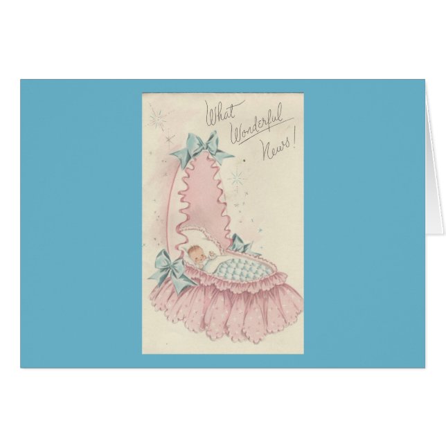  Baby "Wonderful News" (Voorkant Horizontaal)