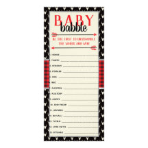 Baby Word Scramble, Baby shower, Buffalo Plaid