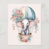 Baby Word Scramble Baby shower Game (Achterkant)