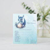 Baby Word Scramble Baby shower Game (Staand voorkant)