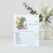 Baby Word Scramble Baby shower Game (Staand voorkant)