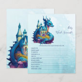 Baby Word Scramble Baby shower Game (Voorkant / Achterkant)