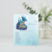 Baby Word Scramble Baby shower Game (Staand voorkant)