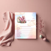 Baby Word Scramble Baby shower Game