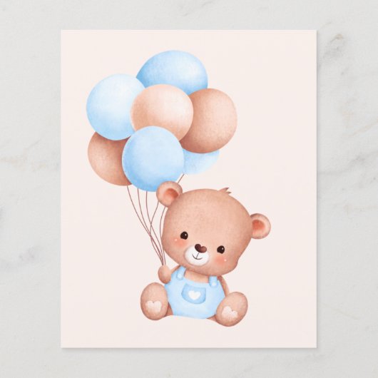 Baby Word Scramble Baby shower Game (Achterkant)