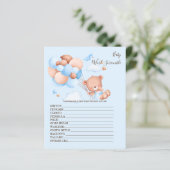 Baby Word Scramble Baby shower Game (Staand voorkant)
