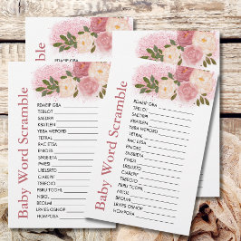 Baby Word Scramble Glitz en Glam Glitter Shine