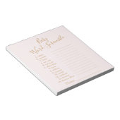 Baby Word Scramble Notitieblok (Schuin)
