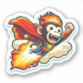 baby Wukong sticker voor kinderen | BABY (Voorkant)