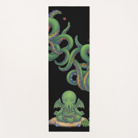 Baby Yoga Cthulhu Yogamat (Voorkant)