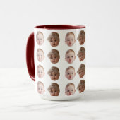 Baby Your Dogs Your Man's Face Funny Gift Idee Mok (Voorkant links)
