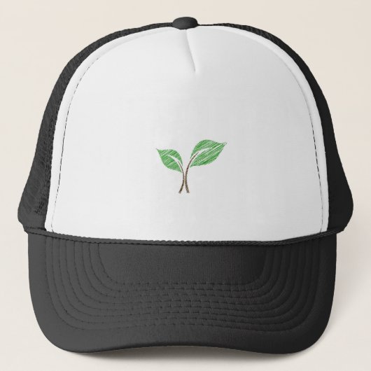 Baby zaadschets trucker pet (Voorkant)