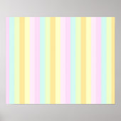 Baby Zachte pastels Poster (Voorkant)