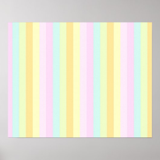 Baby Zachte pastels Poster (Voorkant)