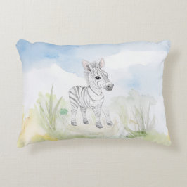 Baby Zebra Accent Kussen