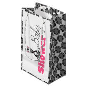 Baby Zebra, Baby shower Klein Cadeauzakje (Voorkant Gekanteld)