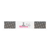 Baby Zebra, Baby shower Uitnodigingen Wikkel (Vlak)