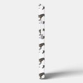 Baby Zebra Frenzy iPad Hoes (Wit) (Achterkant / Links)