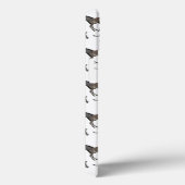 Baby Zebra Frenzy iPad Hoes (Wit) (Achterkant / Rechts)