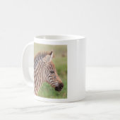 Baby zebra hoofd, Tanzania Koffiemok (Voorkant links)