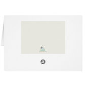 Baby Zebra ingevuld Bedankt voor je creditcard (Achterkant Horizontaal)