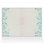 Baby Zebra ingevuld Bedankt voor je creditcard (Binnen Horizontaal (Boven))