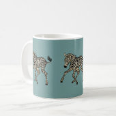 baby zebra koffiemok (Voorkant links)