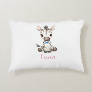 Baby Zebra Kussen Naam op Maat
